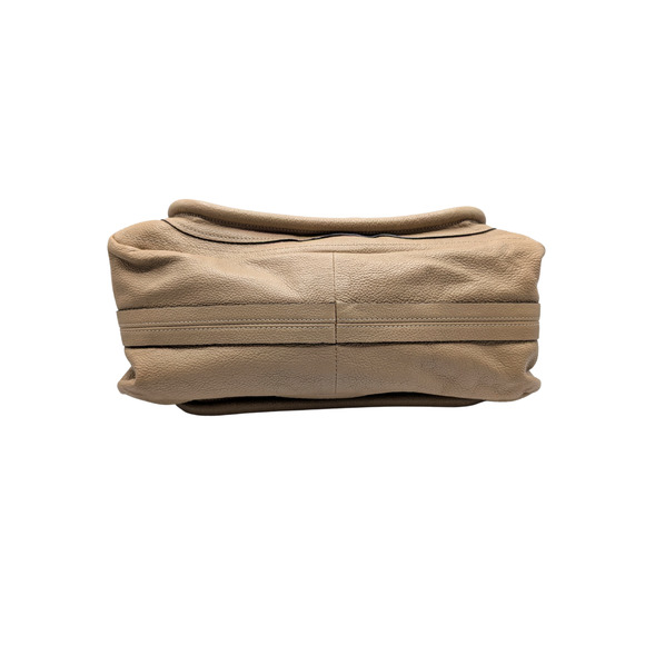 Chloe Calfskin Beige Neutral Leather Medium Paraty Shoulder Bag - Picture 2 of 16